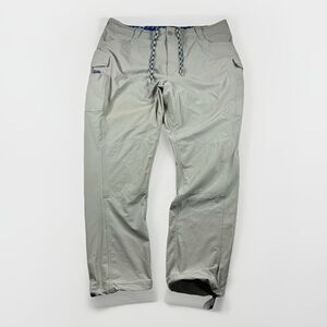 AFTCO Pact Technical Fishing Performance Cargo Pants Beige Men's 40 Stretch Hike